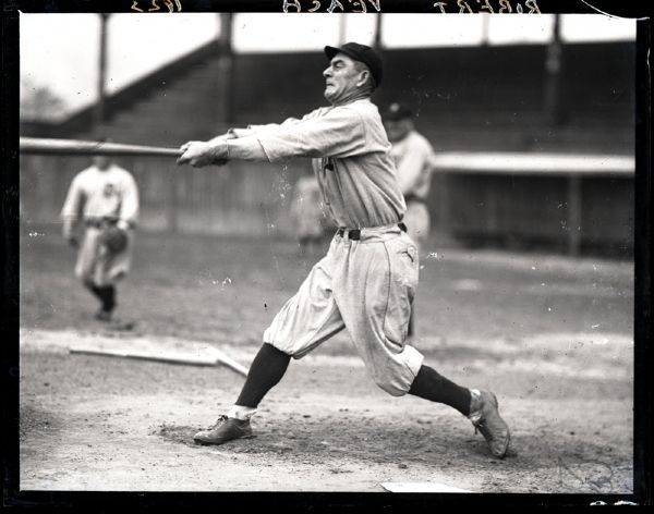 1923-39 circa Bob Veach Detroit Tigers Original Glass & Acetate File Negative (Detroit News Hologram/MEARS Auction LOA) - Lot of 3