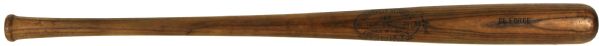 1937 Barney DeForge H&B Louisville Slugger Professional Model Side Written Game Used Bat - Brooklyn Dodgers (MEARS LOA)