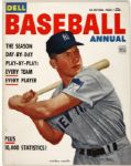 1953 Dell Baseball Annual Featuring Mickey Mantle New York Yankees in exceptionally high grade condition