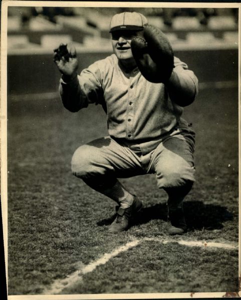 1917 Paddy Livingston St. Louis Cardinals Charles Conlon "TSN Collection Archives" Original 8" x 10" Generation 1 Photo (Sporting News Collection Hologram/MEARS Photo LOA)