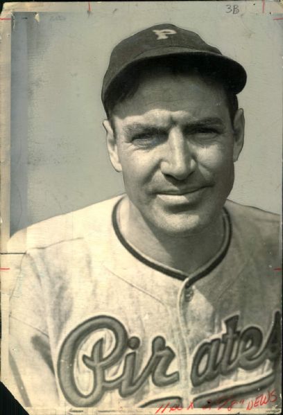 1920 Pie Traynor Pittsburgh Pirates Charles Conlon "TSN Collection Archives" Original 6.75" x 10" Generation 1 Photo (Sporting News Collection Hologram/MEARS Photo LOA)