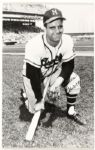1960-65 circa Joe Torre Milwaukee Braves Postcards - Lot of 3 - One Signed - JSA