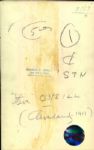 1911 Steve O'Neill Cleveland Indians Charles Conlon TSN Collection Archives Original 5 x 8 Generation 1 Photo (Sporting News Collection Hologram/MEARS Photo LOA)