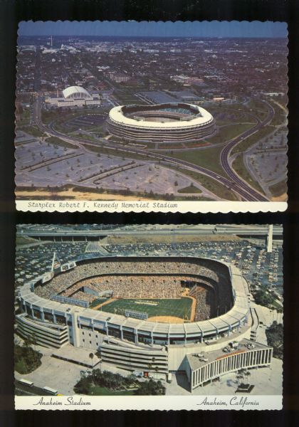 Baseball Stadium Postcards Collection (12)