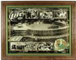 1957-2007 Green Bay Packers Lambeau Field 52" x 39 1/2" Miller Lite Mirror