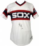 1985 Harold Baines Chicago White Sox Game Worn Home Jersey (MEARS A10)