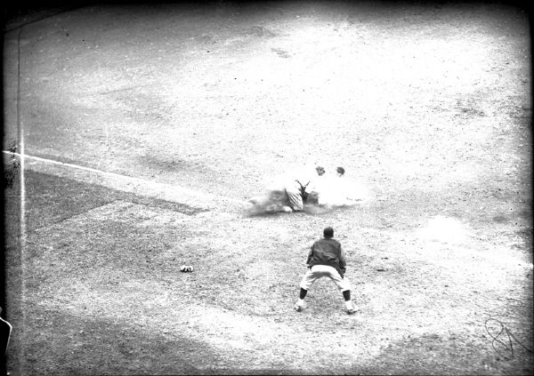 1931 Roy Johnson Detroit Tigers Glass File Negative (Detroit News/MEARS Auction LOA)