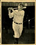 1940s Babe Ruth New York Yankees Original 8" x 10" Photo 