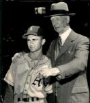 1944-49 Connie Mack Philadelphia Athletics The Sporting News Collection Archives Original Photo (Sporting News Collection Hologram/MEARS Photo LOA) - Lot of 10