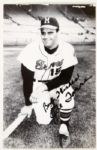 1960-65 circa Joe Torre Milwaukee Braves Postcards - Lot of 3 - One Signed - JSA