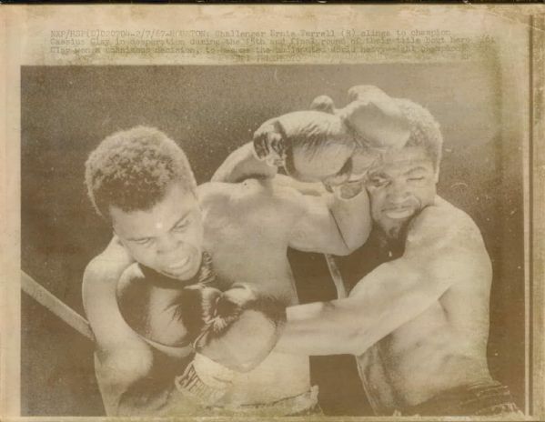 1965-67 Cassius Clay / Muhammad Ali "The Chicago Sun Times Archives" Original Photos (Chicago Sun Times Hologram/MEARS Photo LOA) - Lot of 12