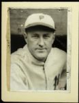 1925-26 Art Fletcher Philadelphia Phillies Charles Conlon Photograph "The Sporting News Collection Archives" Original Photo (Sporting News Collection Hologram/MEARS Photo LOA)