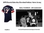 1976 Dennis Eckersley Cleveland Indians Game Worn Home Jersey (MEARS A10)