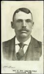 1898 William Hoy Louisville Colonels "The Sporting News Collection Archives" Original Photos (Sporting News Collection Hologram/MEARS Photo LOA) - Lot of 2
