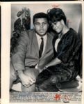1964-65 Cassius Clay / Muhammad Ali The Chicago Sun Times Archives Original Photos (Chicago Sun Times Hologram/MEARS Photo LOA) - Lot of 12