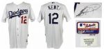 2007 Jeff Kent Los Angeles Dodgers Game Worn Home Jersey (MEARS A10) (Steiner)