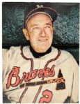 1950s Fred Haney Milwaukee Braves Signed Magazine Photo - JSA 