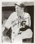 Charlie Grimm Milwaukee Braves Signed Photo - Lot of 5 - JSA