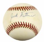 1950s-60s Milwaukee Braves Single Signed ONL Baseball Lot - 9 Signatures - JSA 