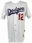 2007 Jeff Kent Los Angeles Dodgers Game Worn Home Jersey (MEARS A10) (Steiner)