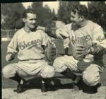 1933 Gabby Hartnett Chicago Cubs "The Chicago Sun Times Archives" Original Photo (Chicago Sun Times Hologram/MEARS Photo LOA)