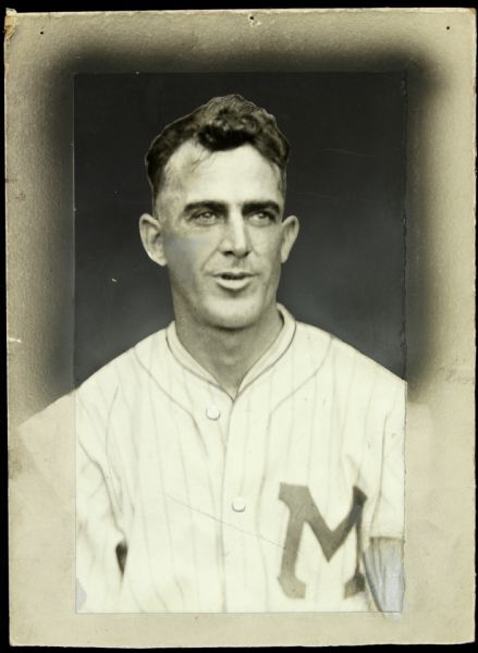 1920-24 Jimmy Cooney Milwaukee Brewers AA League "The Sporting News Collection Archives" Original Mounted Photo (Sporting News Collection Hologram/MEARS Photo LOA)