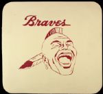 1960s Milwaukee Braves 13" x 12" Place Mat 