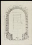 1950s Polo Grounds IV Upper Stands Layout The Sporting News Collection Archives Original Images (MEARS Photo LOA) - Lot of 2