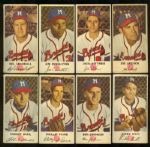 1954 Johnston Cookies Braves (33) Including Aaron & Spahn