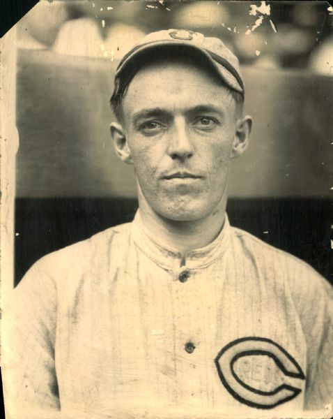 1917 Dutch Ruether Cincinnati Reds Charles Conlon "TSN Collection Archives" Original 8" x 10" Generation 1 Photo (Sporting News Collection Hologram/MEARS Photo LOA)