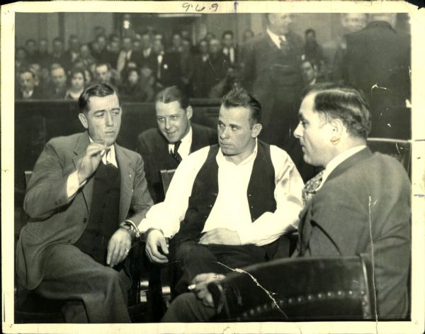 1934 John Dillinger Lot #2 "The Chicago Sun Times Archives" Original Photo (Chicago Sun Times Hologram/MEARS Photo LOA)