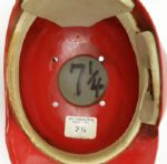 1981-84 Darrell Porter St. Louis Cardinals Game Used Batting Helmet (MEARS Auction LOA)