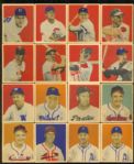 1949 Bowman Collection (148) Including Seven Hall of Famers