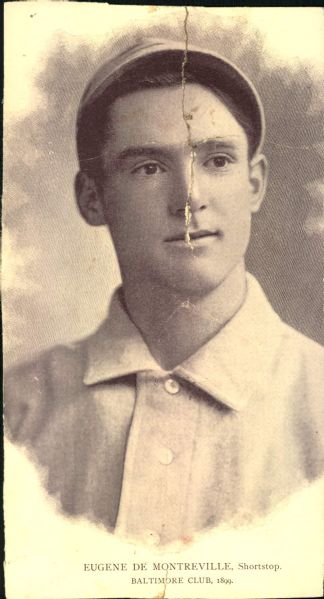 1899 Eugene Montreville Baltimore Orioles "The Sporting News Collection Archives" Photo Reproduction (Sporting News Collection Hologram/MEARS Photo LOA)