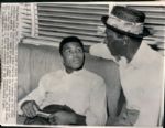 1964-80 Cassius Clay / Muhammad Ali The Chicago Sun Times Archives Original Photos (Chicago Sun Times Hologram/MEARS Photo LOA) - Lot of 6