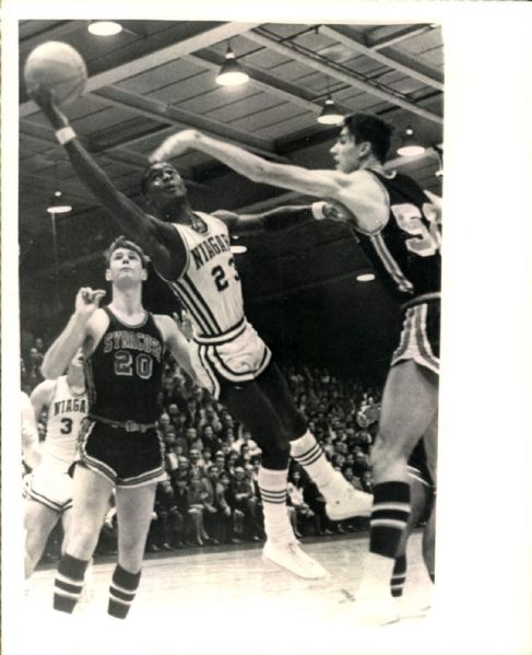 1968-83 Calvin Murphy Houston Rockets Niagara Purple Eagles "SPORT Magazine Collection Archives" Original 8" x 10" Photos (MEARS Photo LOA) - Lot of 3