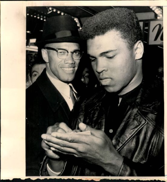 1964 Muhammad Ali Malcolm X Original Photos (MEARS Photo LOA)