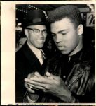 1964 Muhammad Ali Malcolm X Original Photos (MEARS Photo LOA)