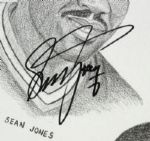1996 Green Bay Packers Defense Signed 24 x 18 Lithograph - JSA