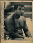 1964-80 Cassius Clay / Muhammad Ali The Chicago Sun Times Archives Original Photos (Chicago Sun Times Hologram/MEARS Photo LOA) - Lot of 6