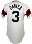 1985 Harold Baines Chicago White Sox Game Worn Home Jersey (MEARS A10)