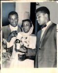 1963-78 circa Muhammad Ali The Chicago Sun Times Archives Original Photos (Chicago Sun Times Archive Hologram/MEARS Photo LOA) - Lot of 12