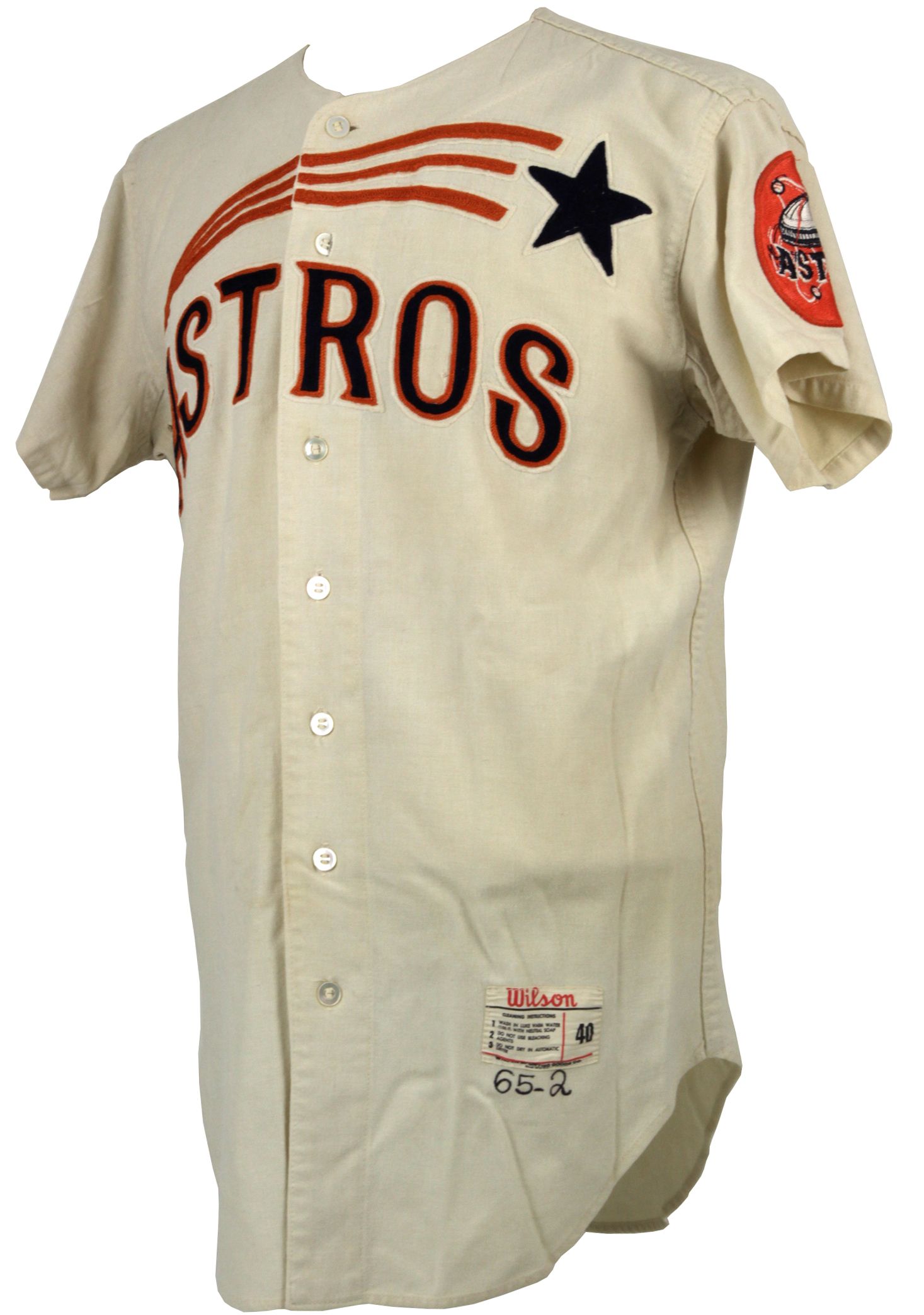 Houston Astros Game Worn Jersey 