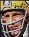 Ray Nitschke Green Bay Packers Signed 8" x 10" Photo "H.o.f. 1978" - JSA Sticker & Certificate