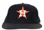 1983-84 Nolan Ryan Houston Astros Game Worn New Era Cap (MEARS Auction LOA)