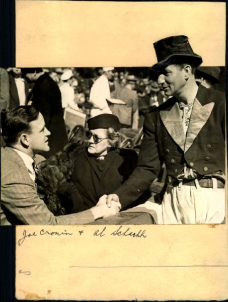 1930s-1940s Al Schacht Washington Senators Boston Red Sox "The Sporting News Collection Archives" Original Photos (Sporting News Collection Hologram/MEARS Photo LOA) - Lot of 4