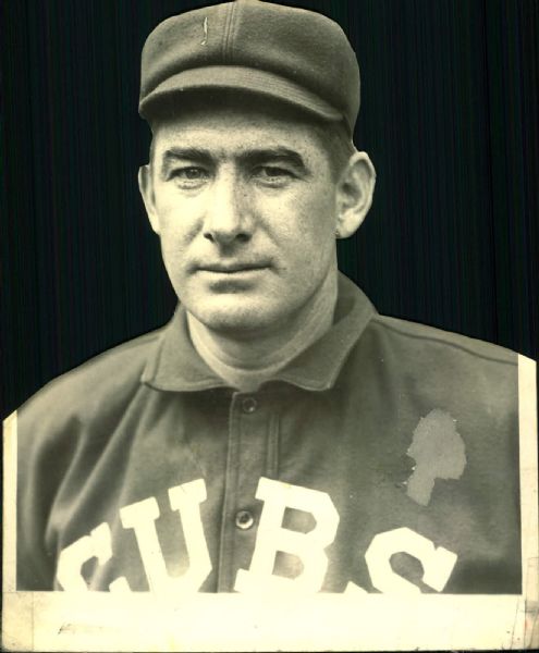 1913 Roger Bresnahan Chicago Cubs Charles Conlon "TSN Collection Archives" Original 6.5" x 8" Generation 1 Photo (Sporting News Collection Hologram/MEARS Photo LOA)