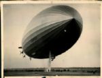 1930s Hindenburg Zepplin The Chicago Sun Times Archives Original Photos (Chicago Sun Times Hologram/MEARS Photo LOA) - Lot of 6