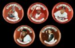 1964 Topps All Star Coins - Lot of 11 w/ Roberto Clemente Mickey Mantle Hank Aaron Willie Mays 