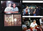 1990s Ray Nitschke Green Bay Packers Original Fan Photos With Franco Harris